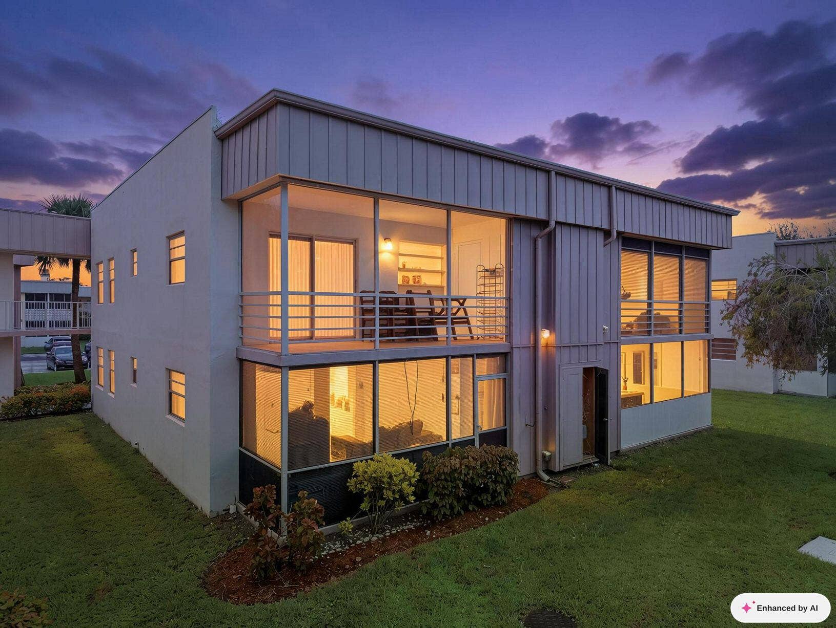 471 Capri J, Delray Beach, FL 33484 Unit Front Dusk