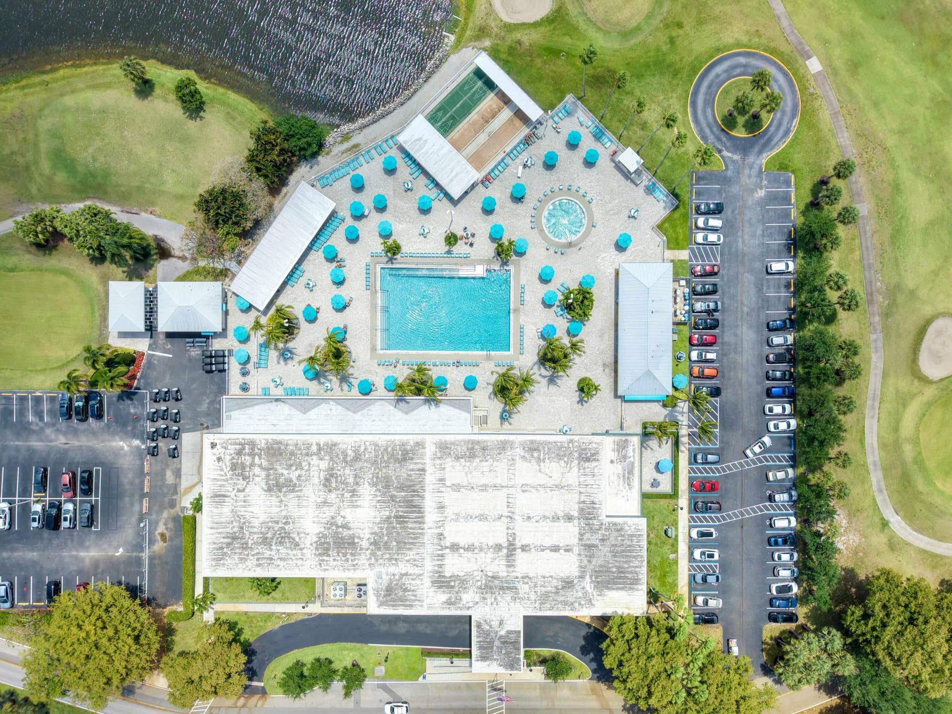 471 Capri J, Delray Beach, FL 33484 Clubhouse Above