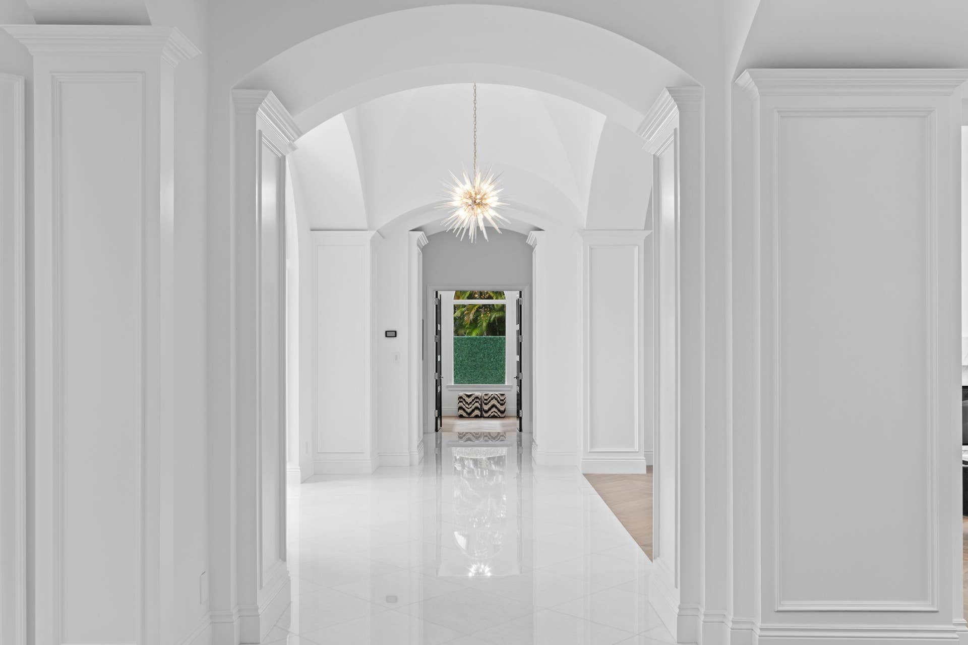Custom woodwork installed throughout entire home