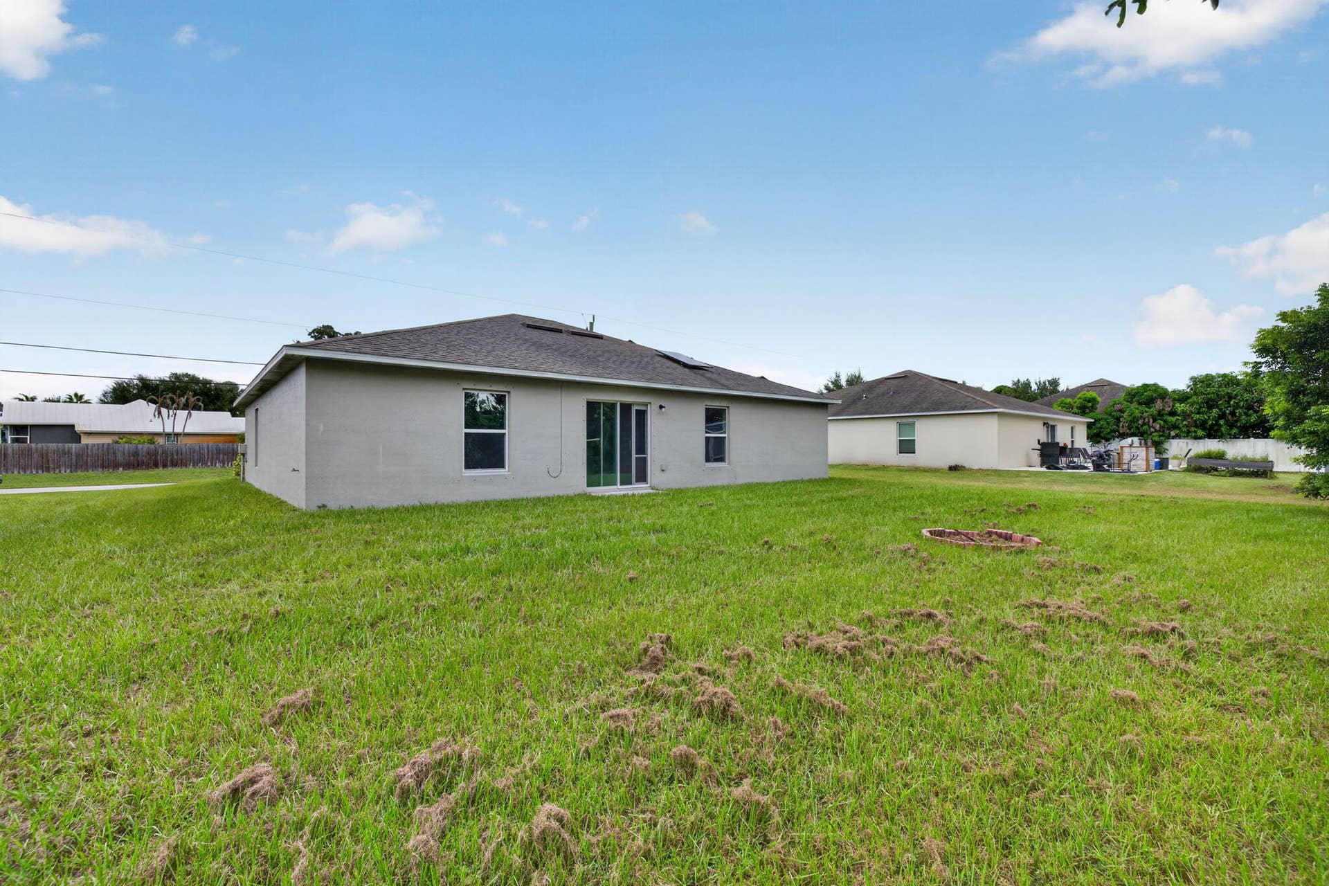 3918 SW BRUNSWICK Street, Port St Lucie, FL 34953 Backyard