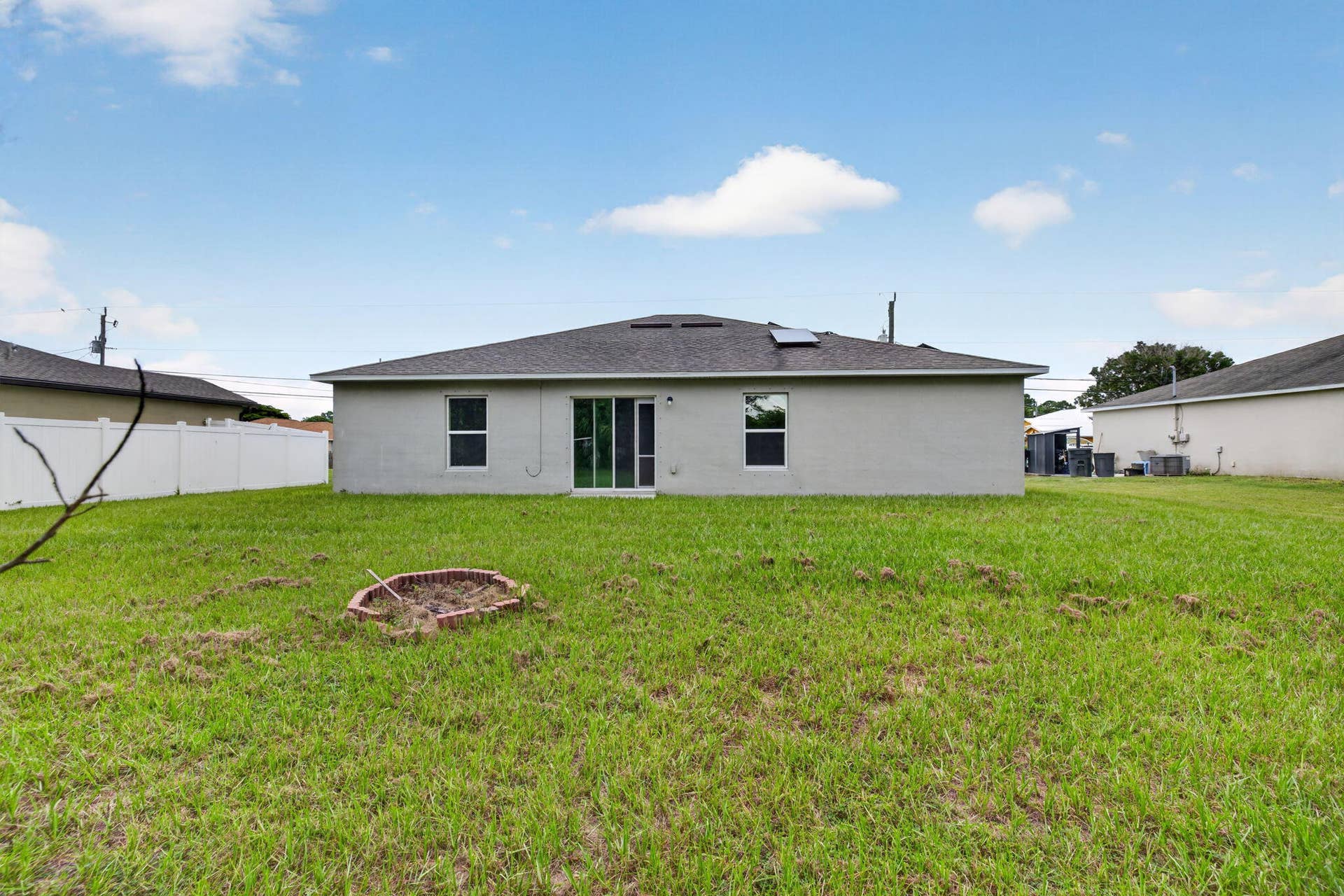 3918 SW BRUNSWICK Street, Port St Lucie, FL 34953 Backyard