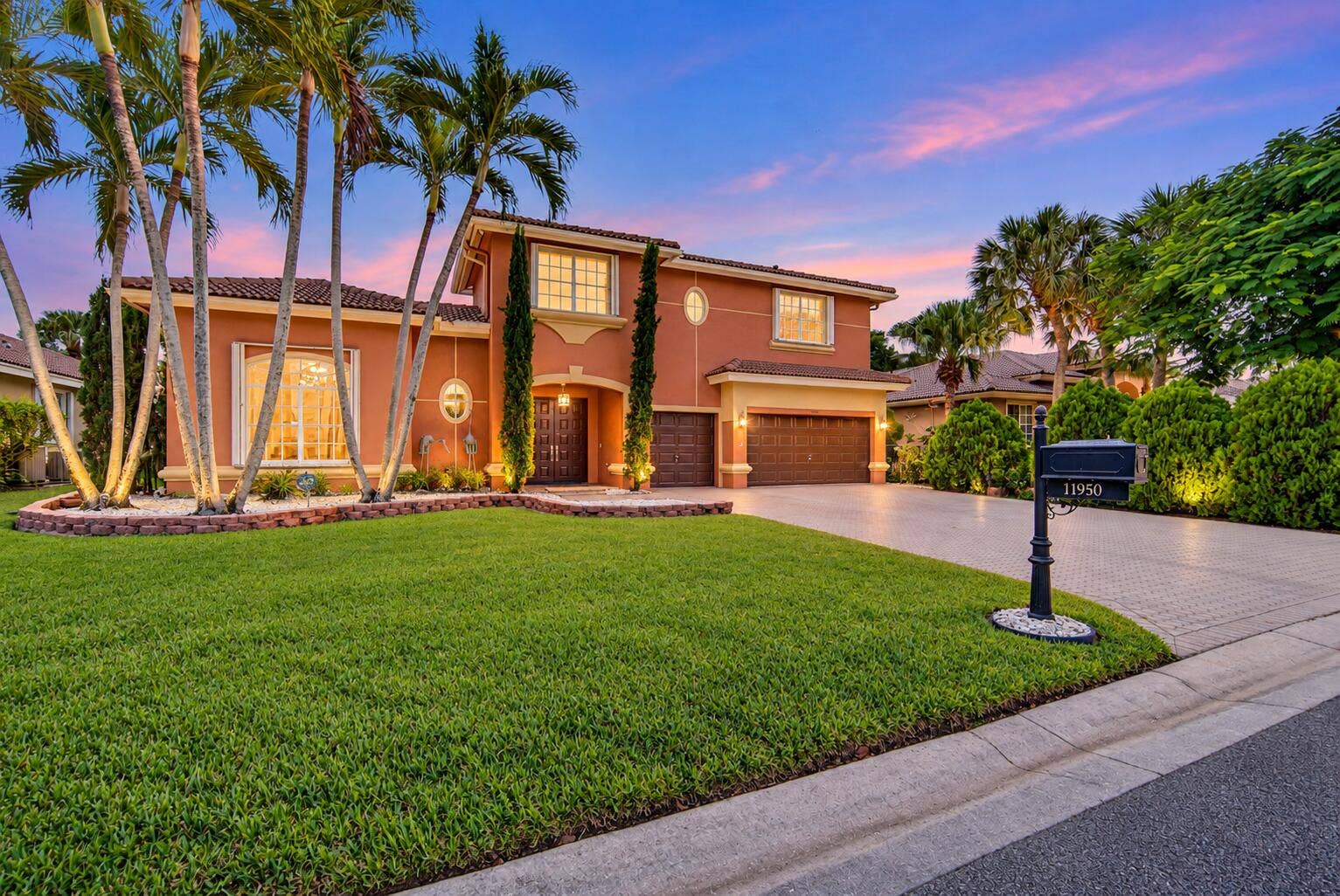 11950 NW 3RD Drive, Coral Springs, FL 33071 Twilight Mediterranean Dream Home-3