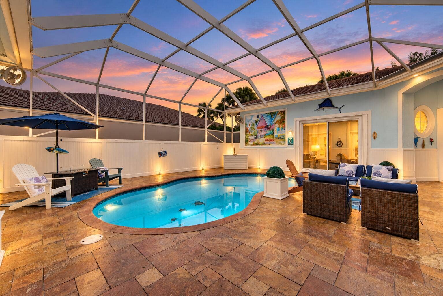 11950 NW 3RD Drive, Coral Springs, FL 33071 Twilight Poolside Lanai Retreat (1)