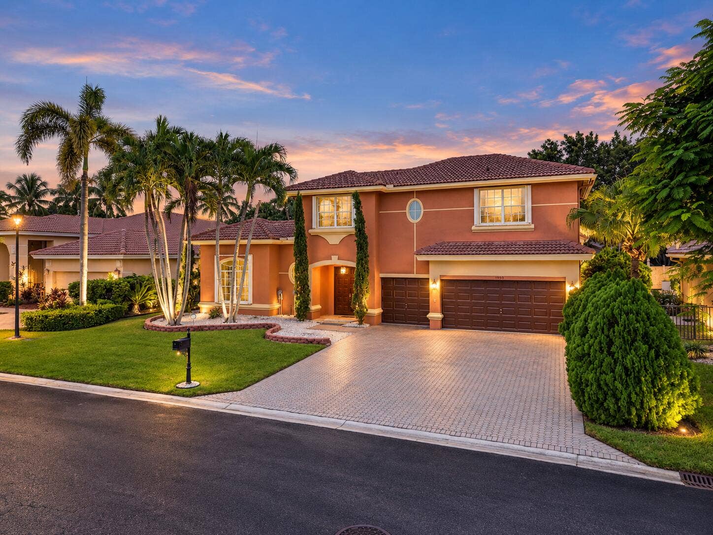 11950 NW 3RD Drive, Coral Springs, FL 33071 Twilight Mediterranean Dream Home