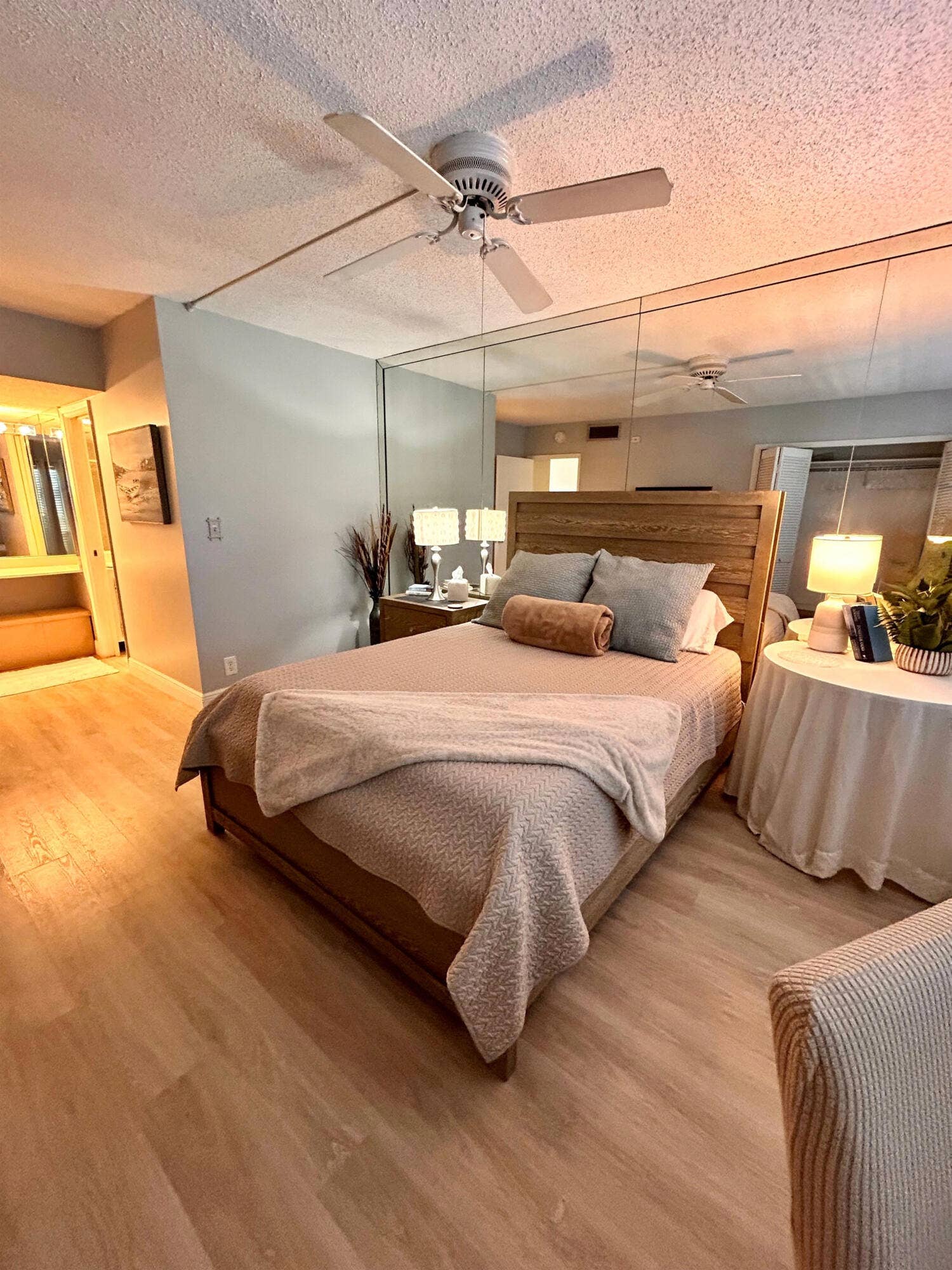 It's like staying in an AIRBNB year round