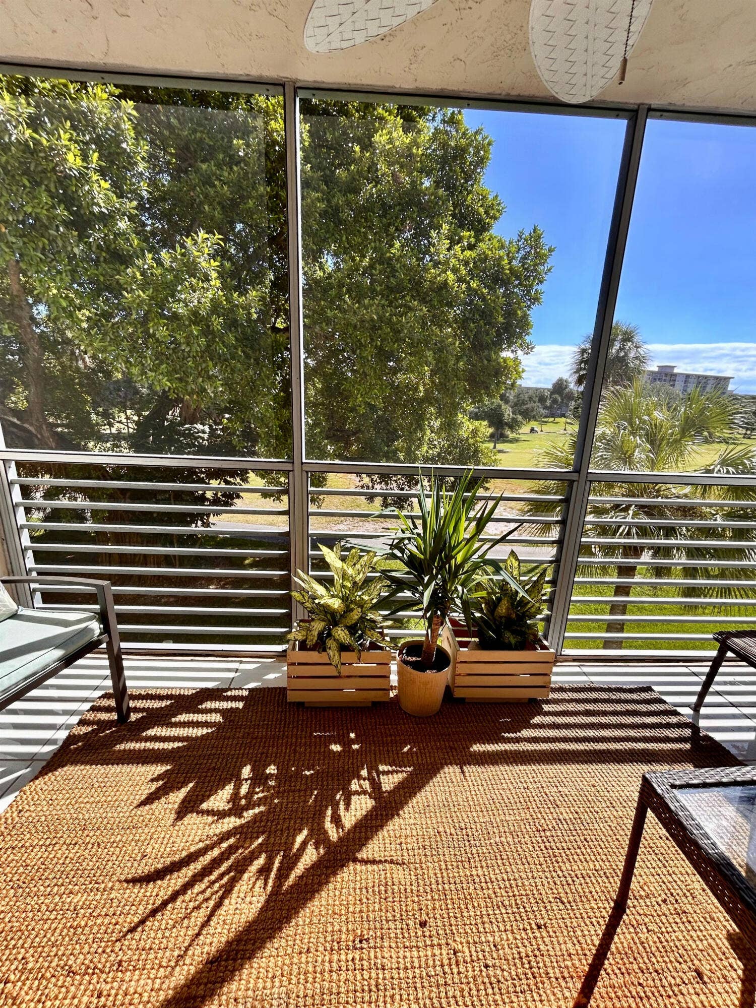 Easterly view with morning sunshine