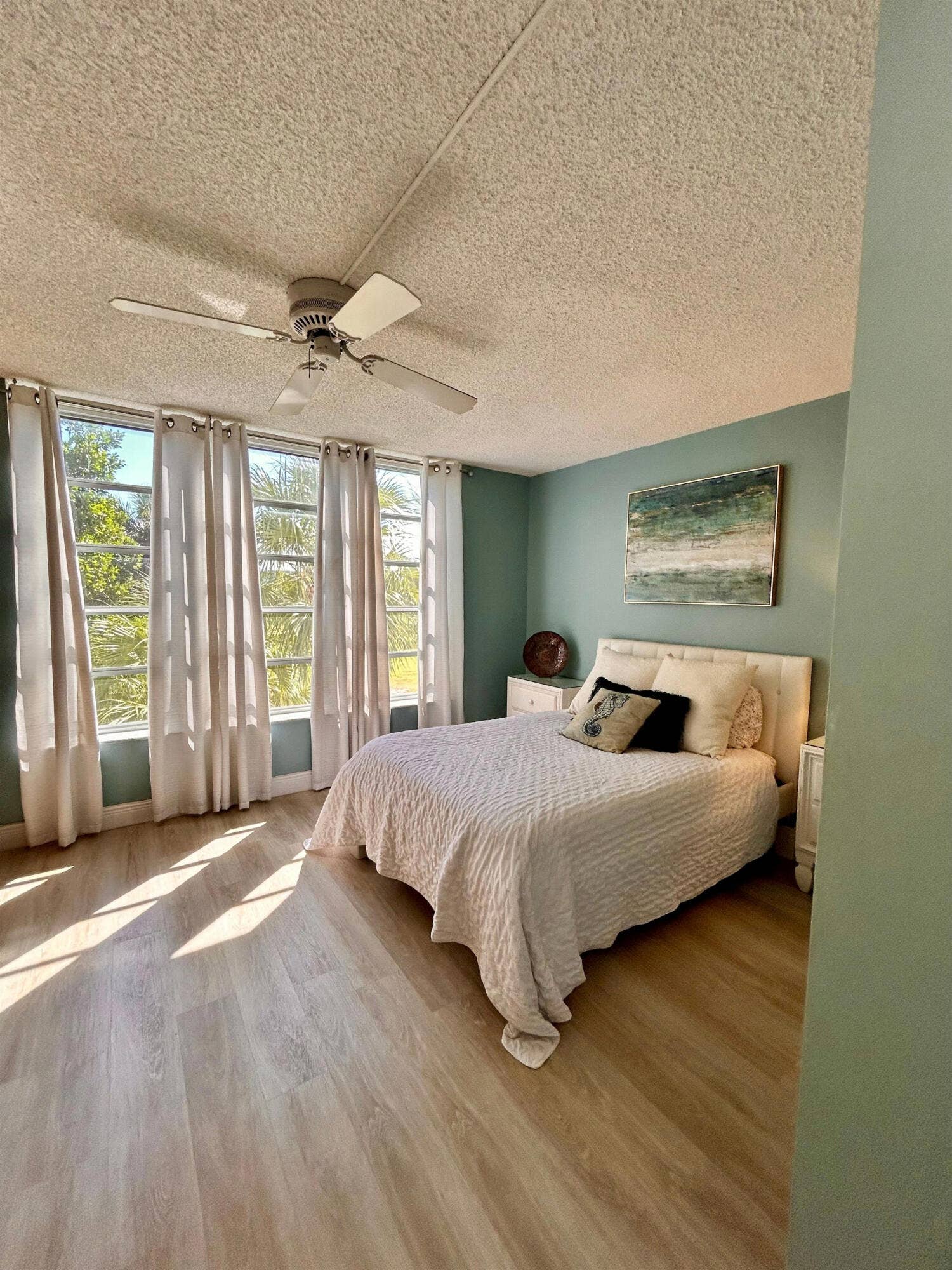 Bedroom #2 with updated windows