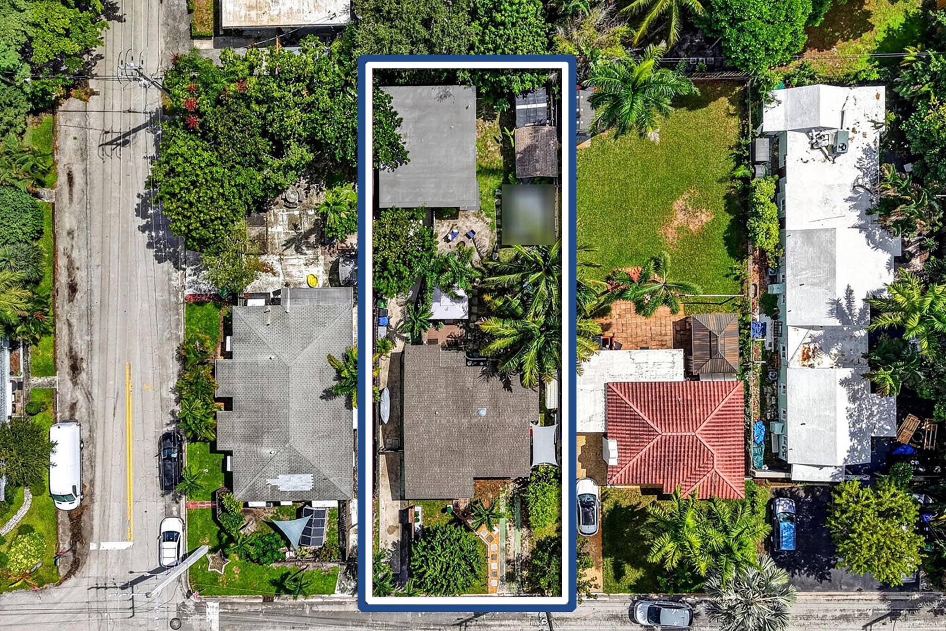 1140 NE 17TH Avenue, Fort Lauderdale, FL 33304 59 Aerial Lot View
