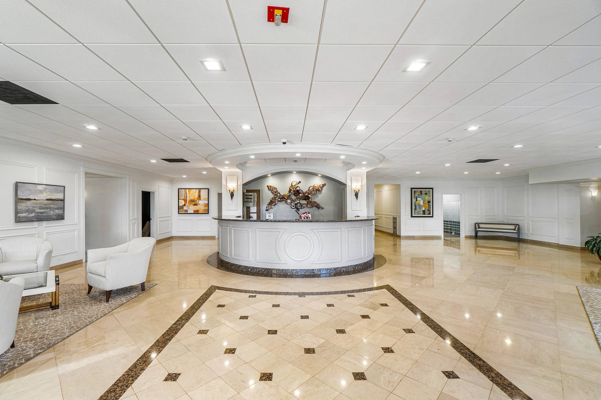 2121 N OCEAN Boulevard, #1004E, Boca Raton, FL 33431 Lobby