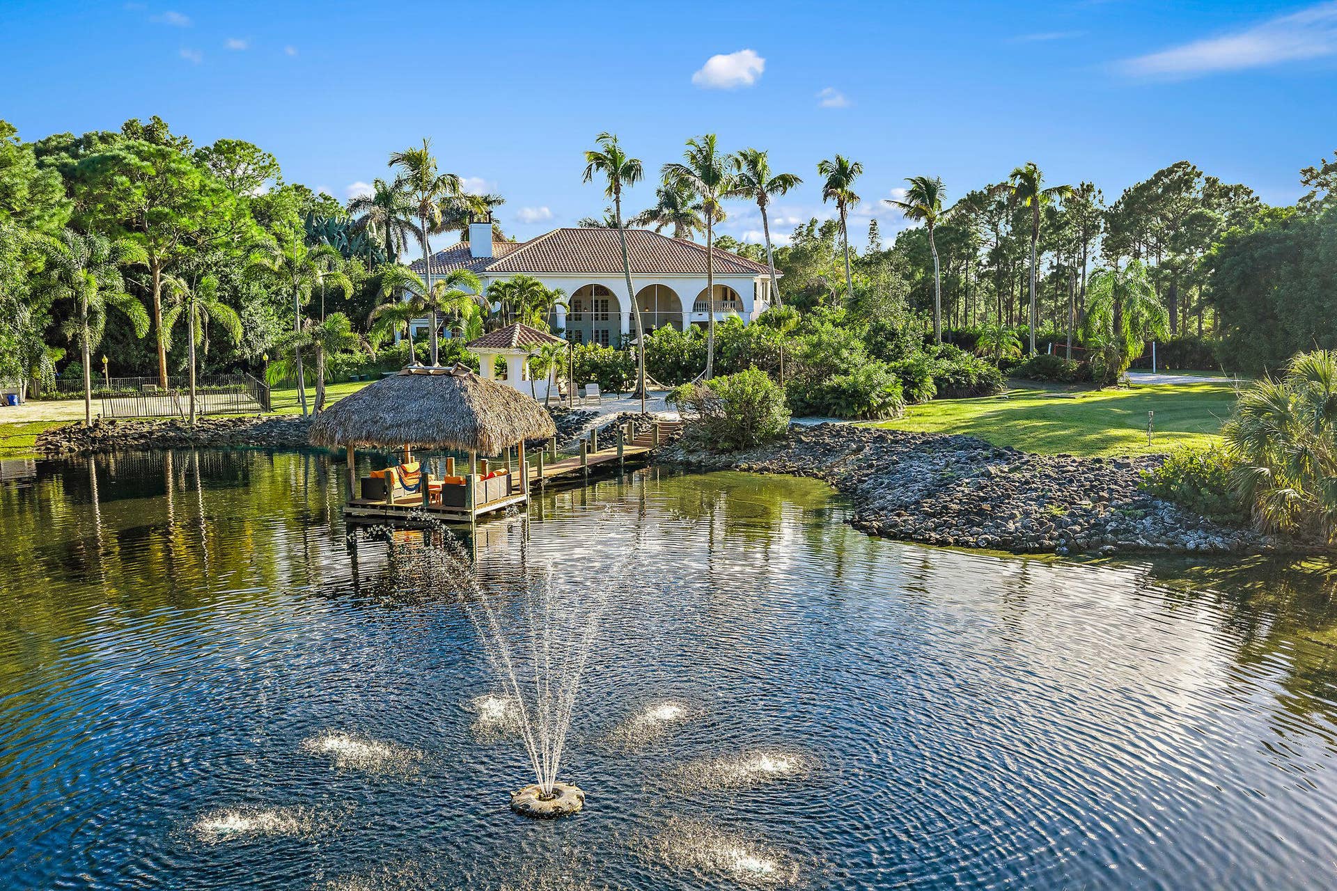 2584 SE Ranch Acres Circle, Jupiter, FL 33478 Lakefront Estate View