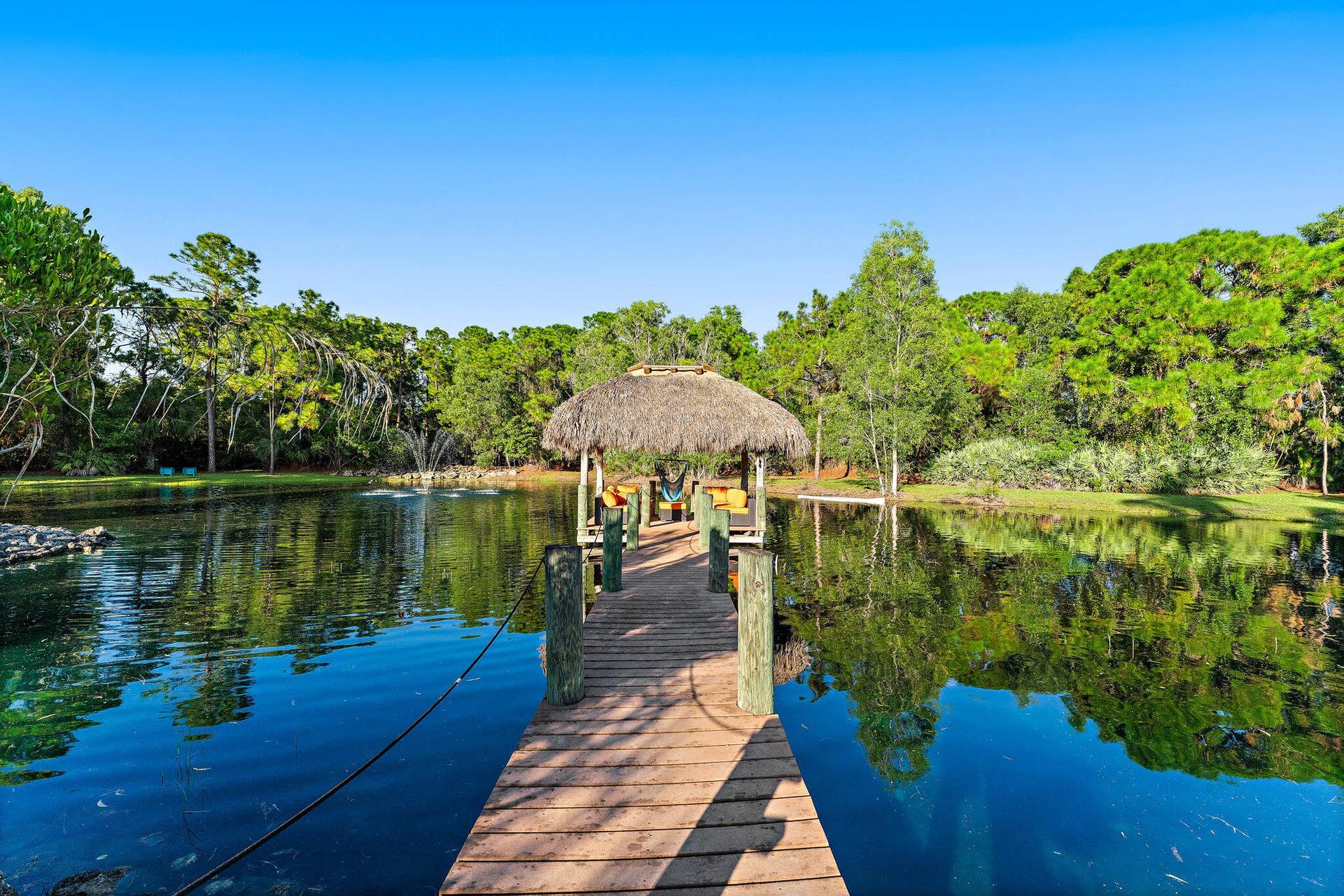 2584 SE Ranch Acres Circle, Jupiter, FL 33478 Private Dock and Lake View