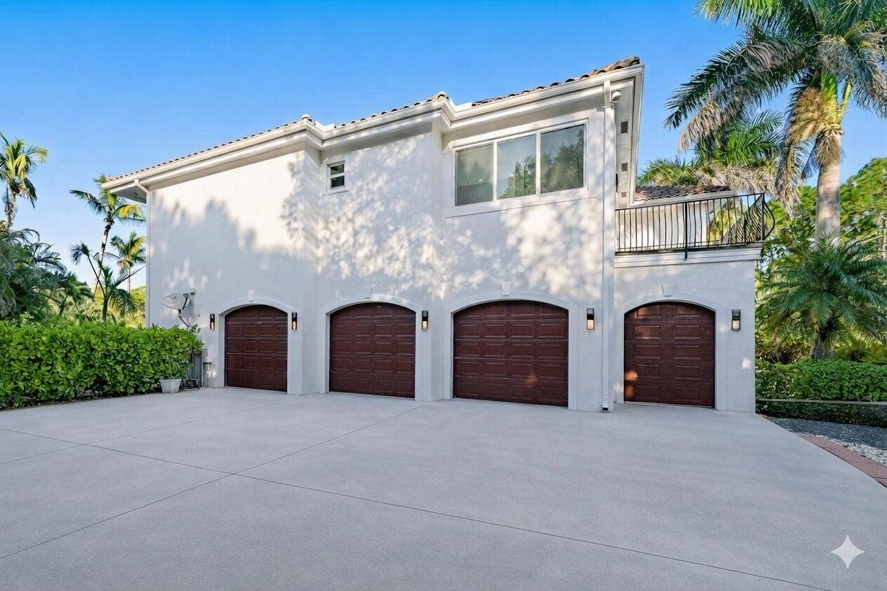 2584 SE Ranch Acres Circle, Jupiter, FL 33478 3 1/2 car garage attached to home
