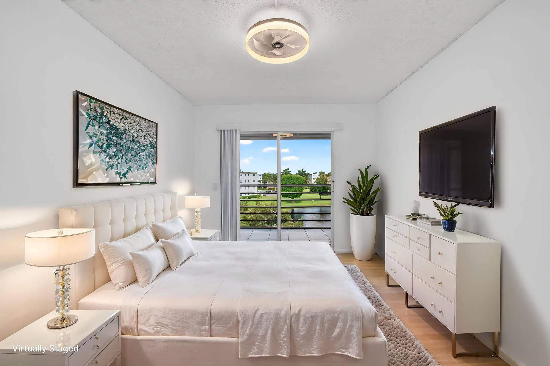 4028 Hythe B, Boca Raton, FL 33434 VIRTUAL STAGING BED2- 1