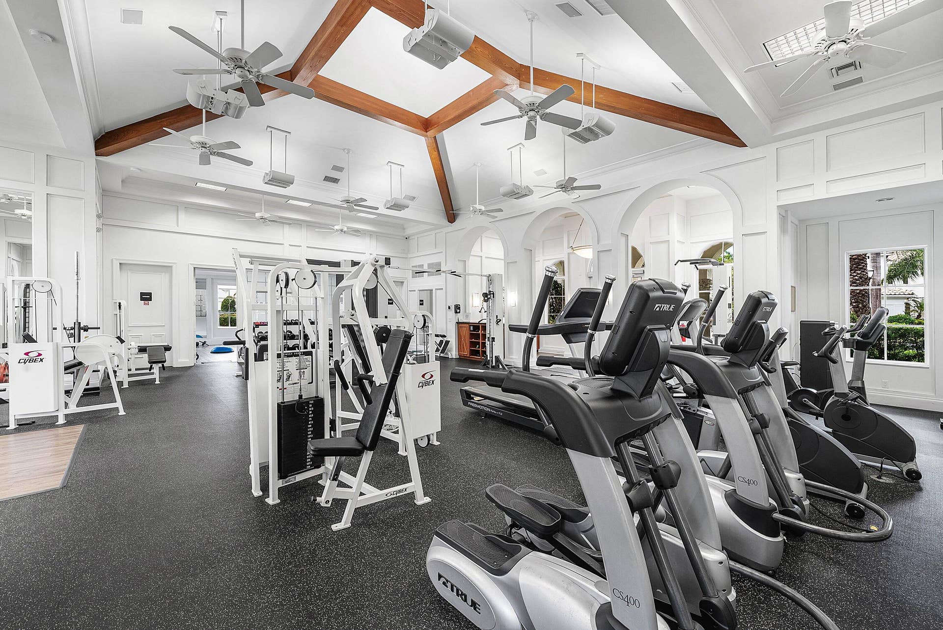 Fitness with Elliptical machines, recumbent bikes