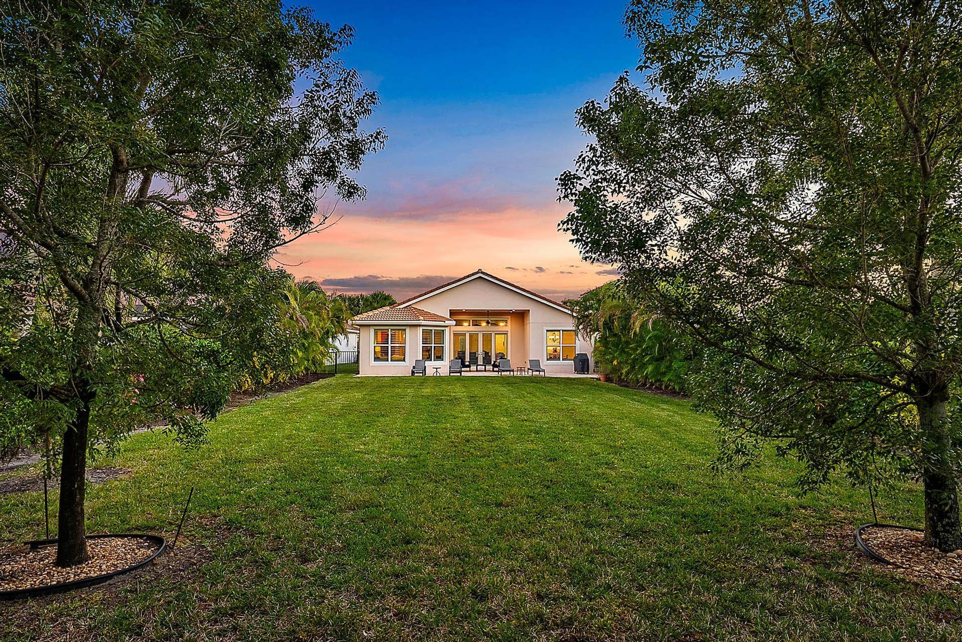 Huge private lot on .35 acres