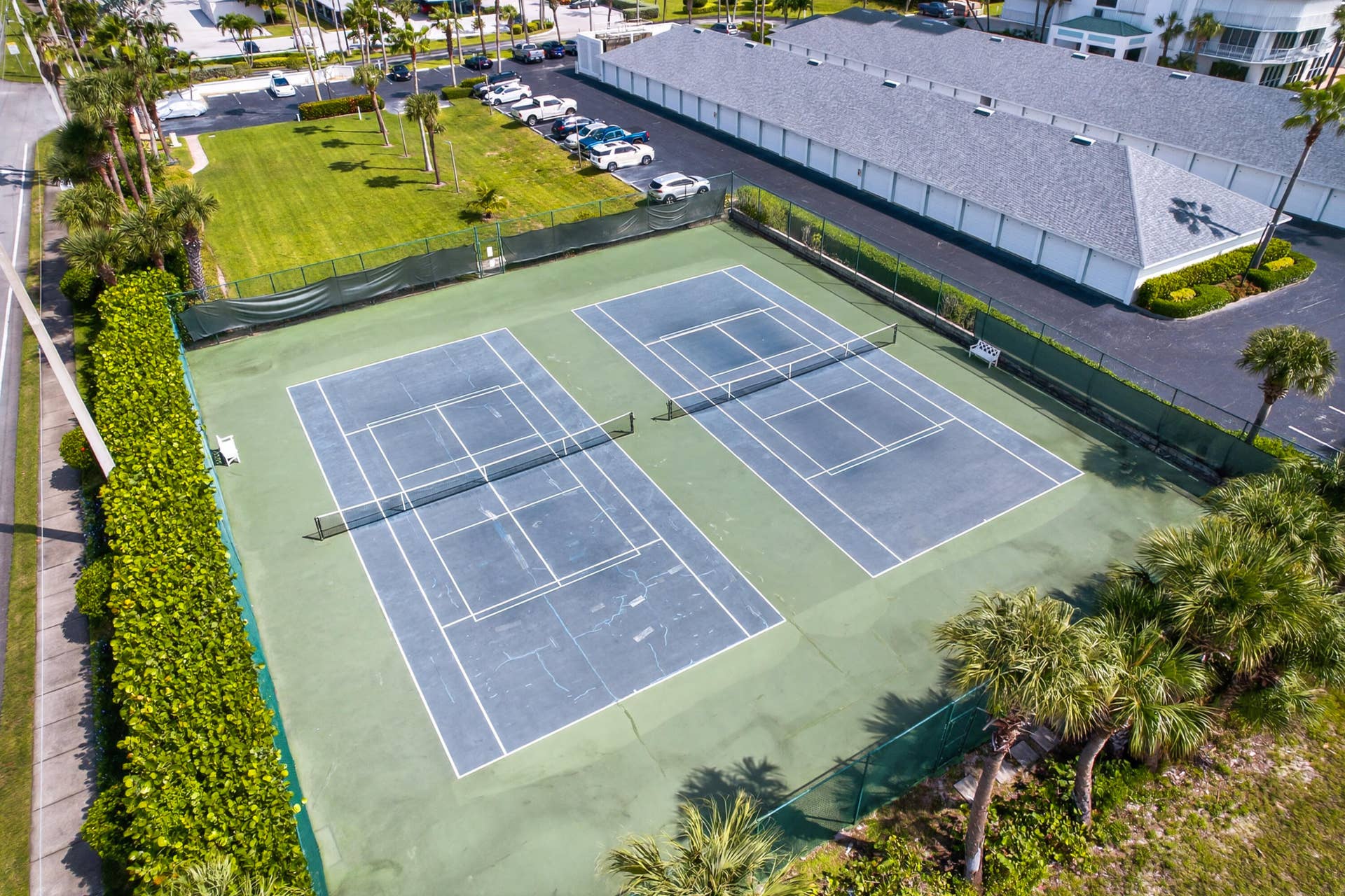 Tennis courts