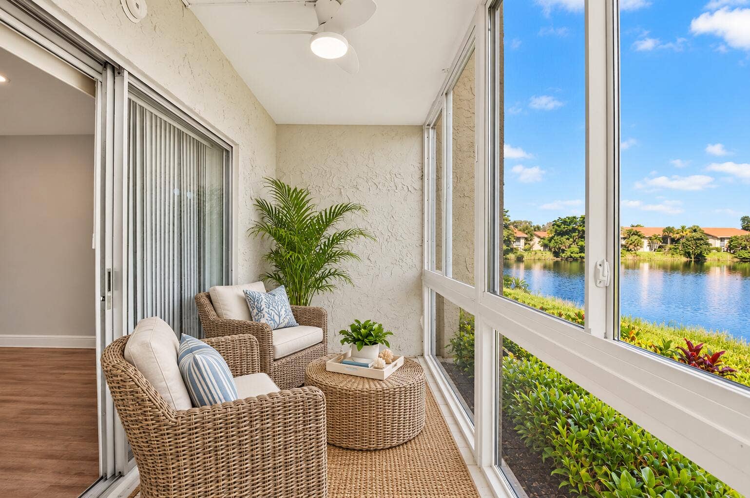 163 LAKE EVELYN Drive, West Palm Beach, FL 33411 Brand New Storm Impact Floor to Ceiling Windows