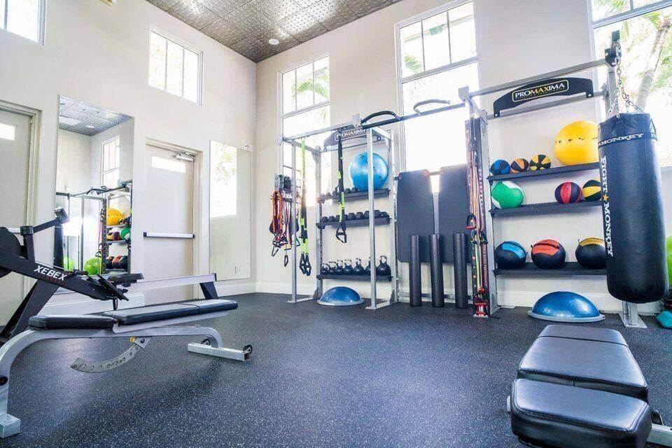 960 Millbrae Court, #4, West Palm Beach, FL 33401 yoga room