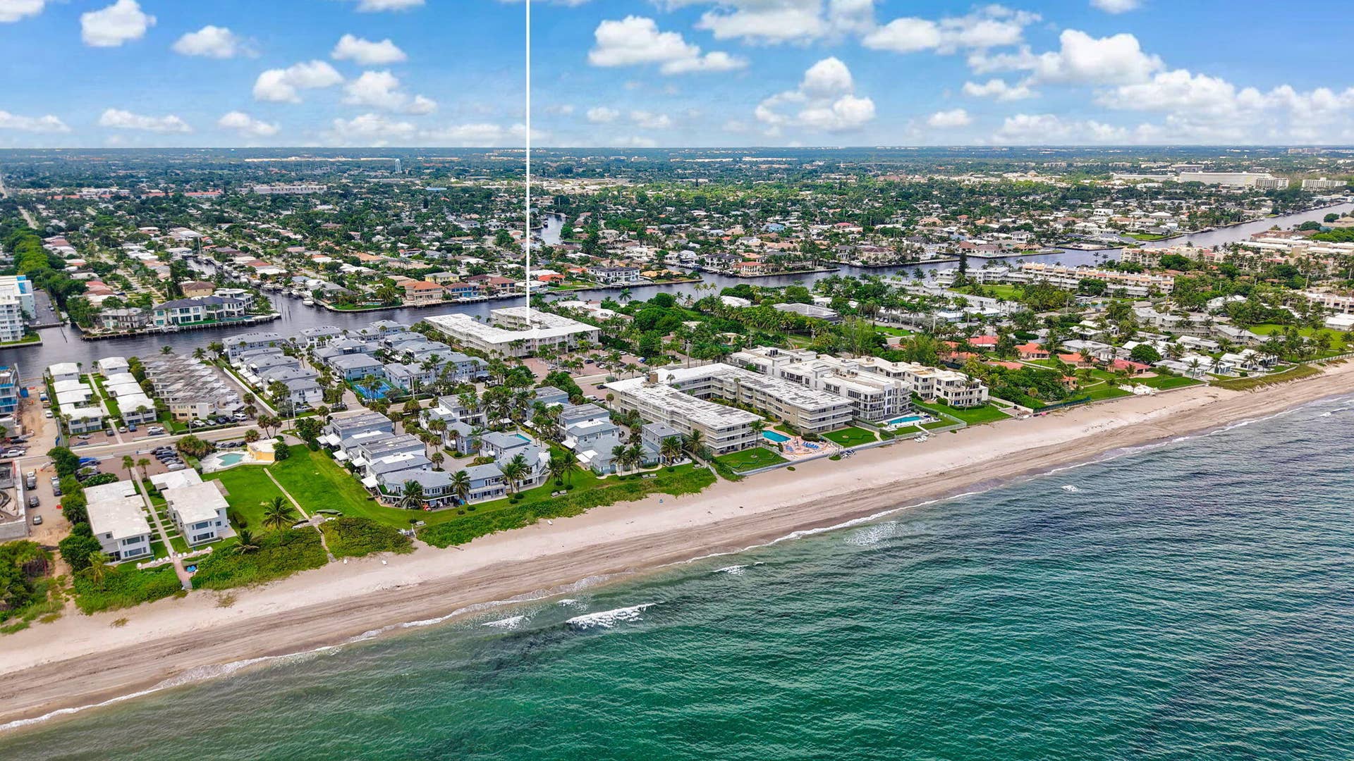 1198 Hillsboro Mile, #210, Hillsboro Beach, FL 33062 Coastal community with direct beach access, featuring waterfront properties and surrounding waterways