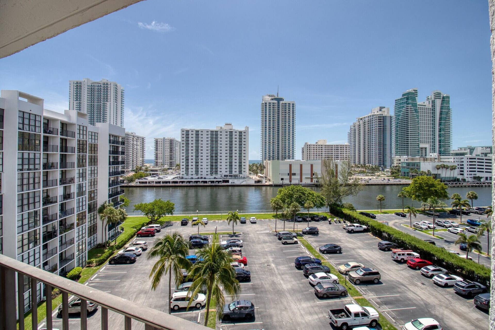 800 PARKVIEW Drive, #826, Hallandale Beach, Hallandale Beach, FL 33009 Balcony-View-1-hdr10-IMG_7762_hdr