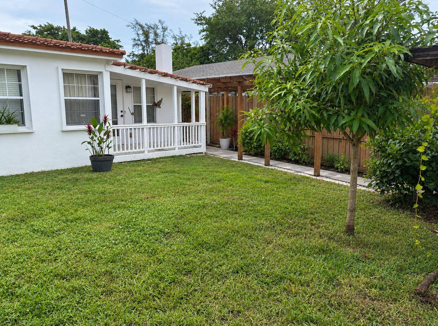 Refreshed White Cottage Garden