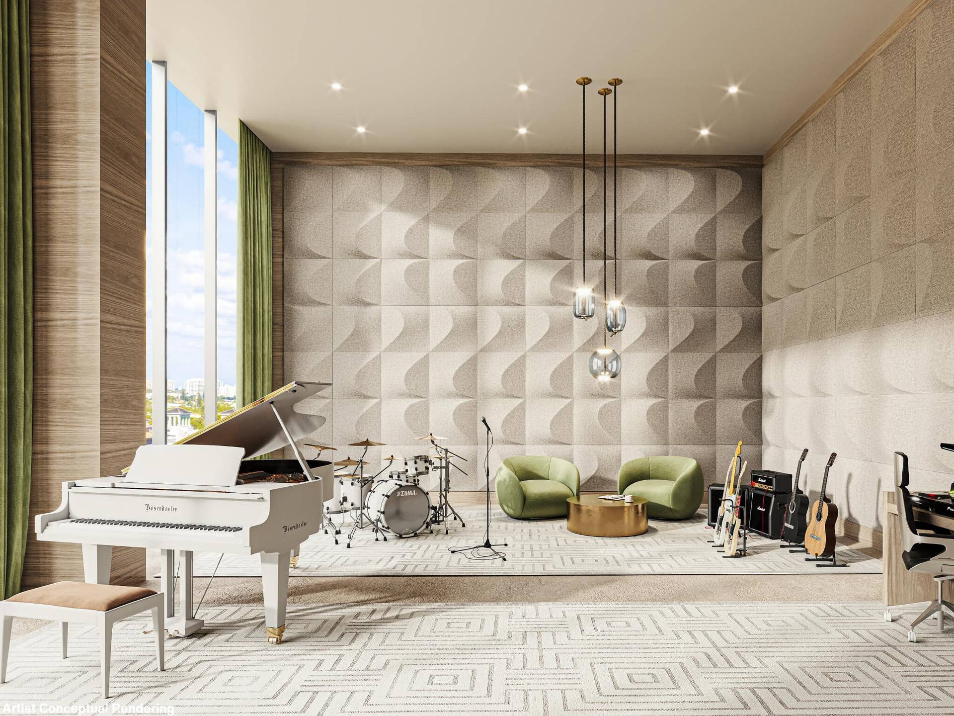 300 NE 3RD Avenue, #1908S, Fort Lauderdale, FL 33301 Music Recording Studio