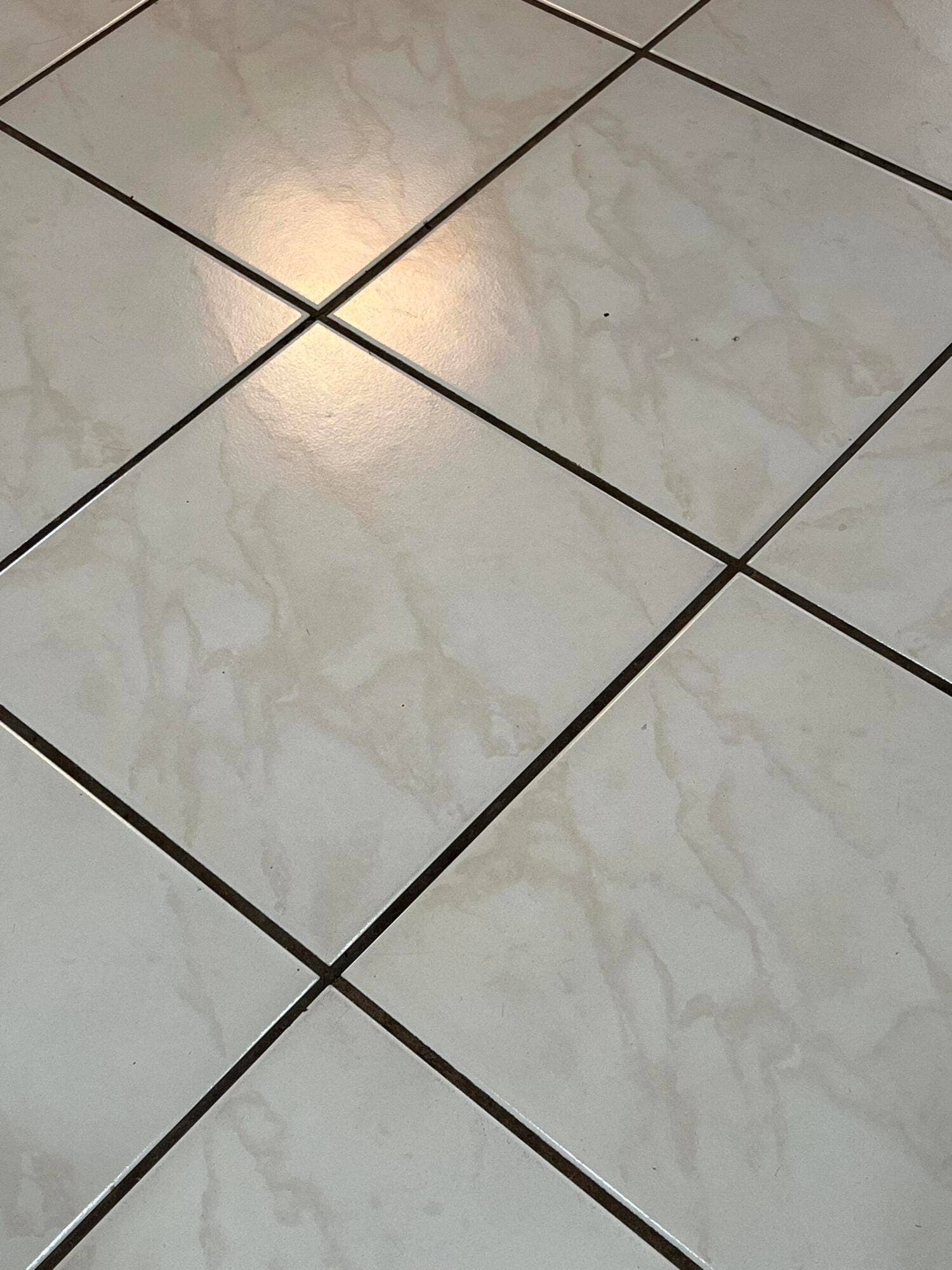 tiling on the diagonal throughout the main area