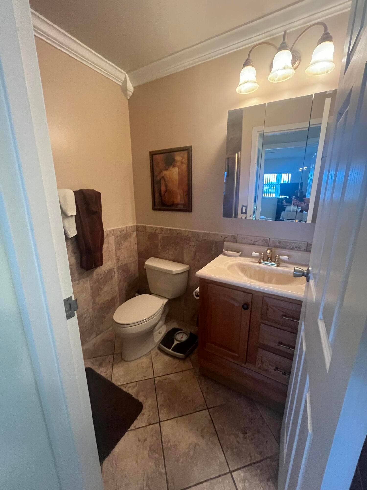 primary bathroom
