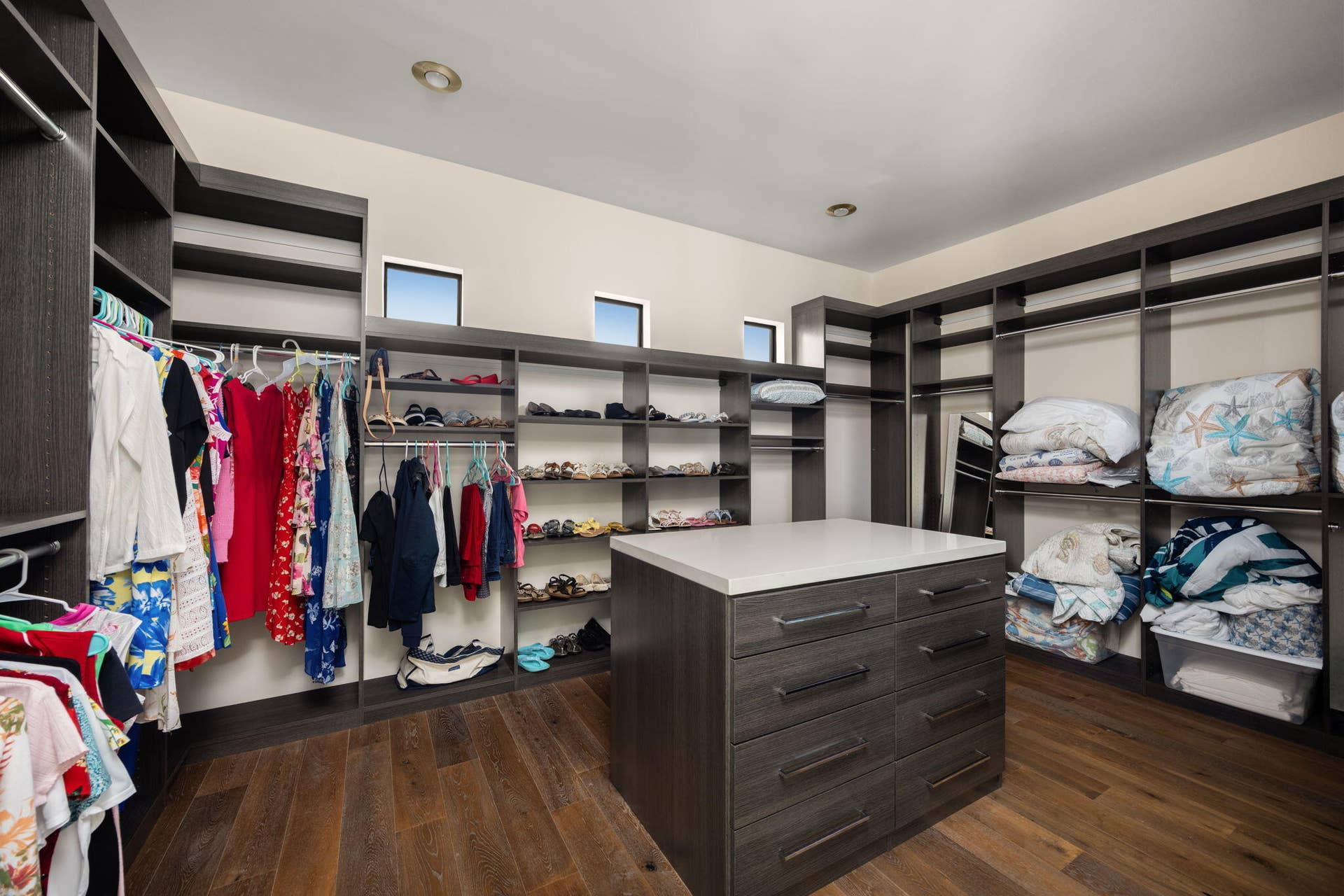 her closet