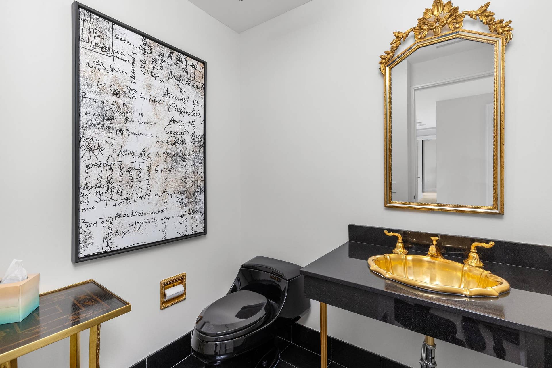 120 Sunset Avenue, #W 4 A, Palm Beach, FL 33480 Powder Room