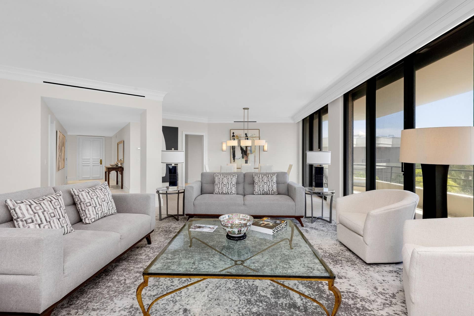 120 Sunset Avenue, #W 4 A, Palm Beach, FL 33480 Living Area