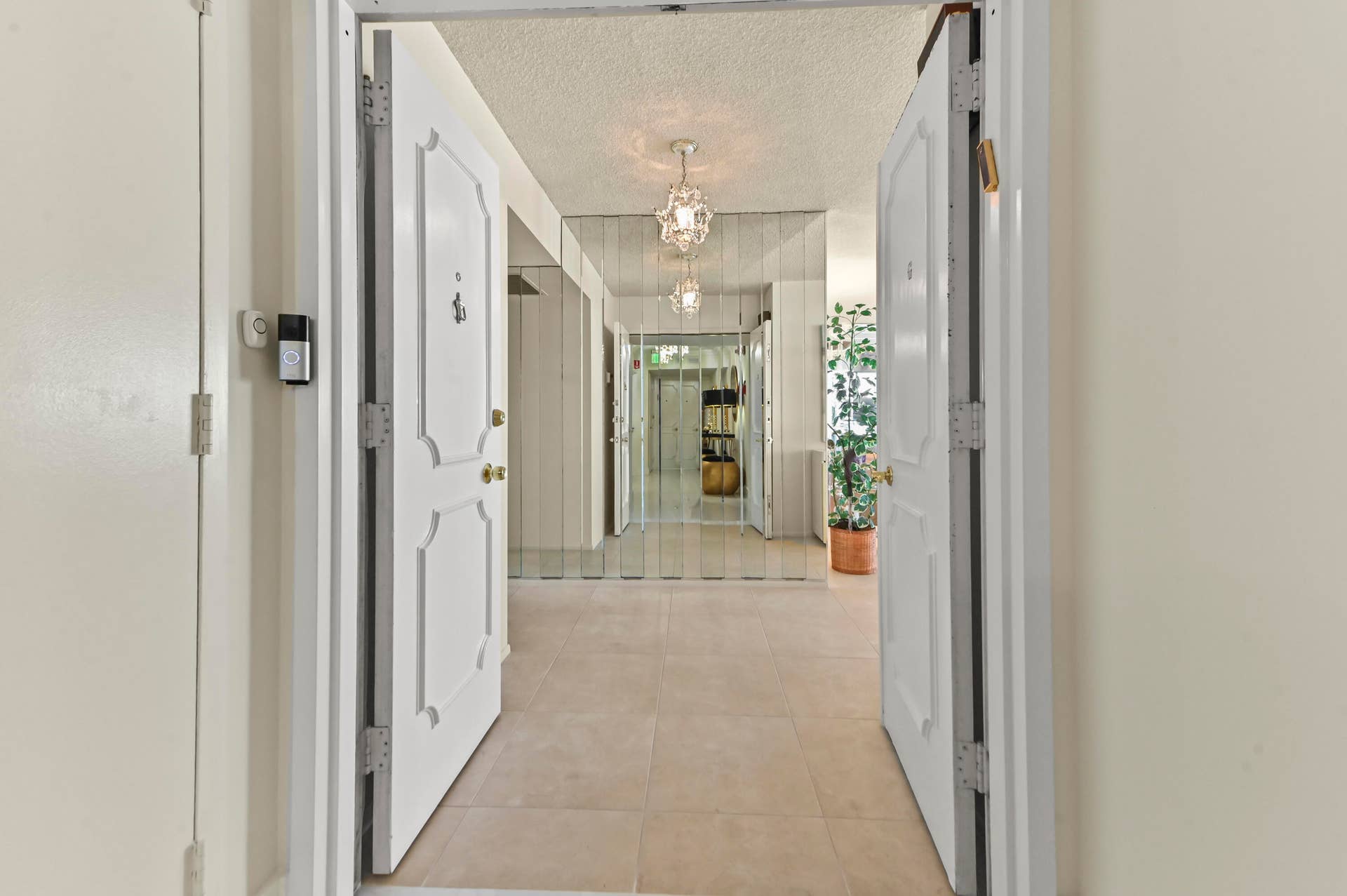 Double door Entry