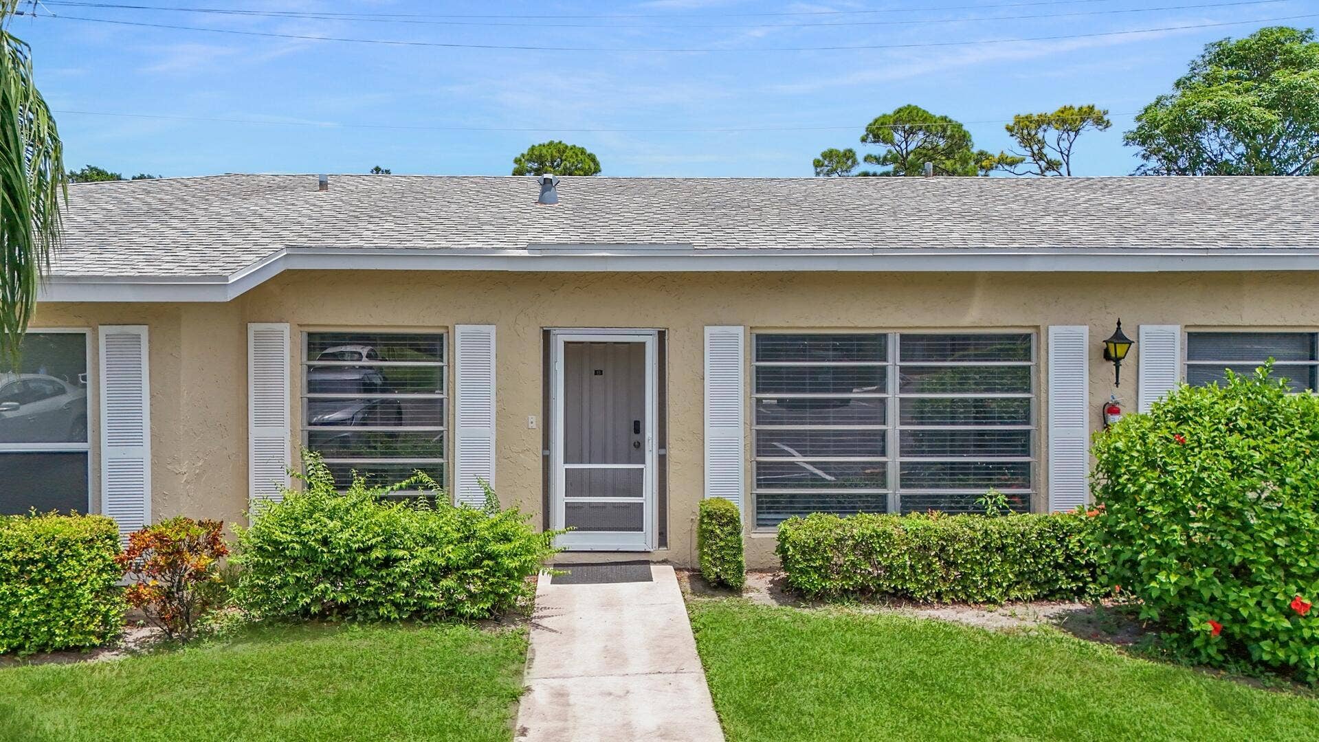 13670 VIA FLORA, #B, Delray Beach, FL 33484 Aerial of Front