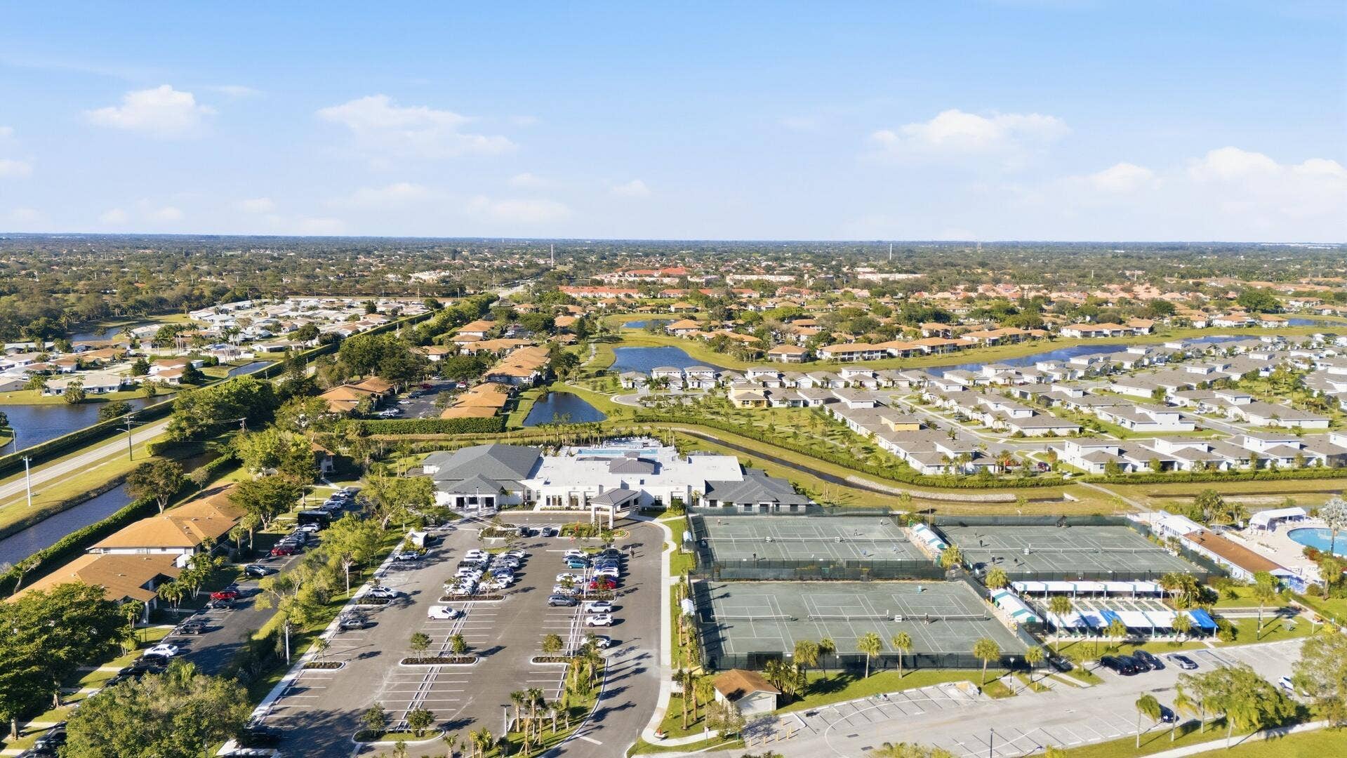 13670 VIA FLORA, #B, Delray Beach, FL 33484 Aerial