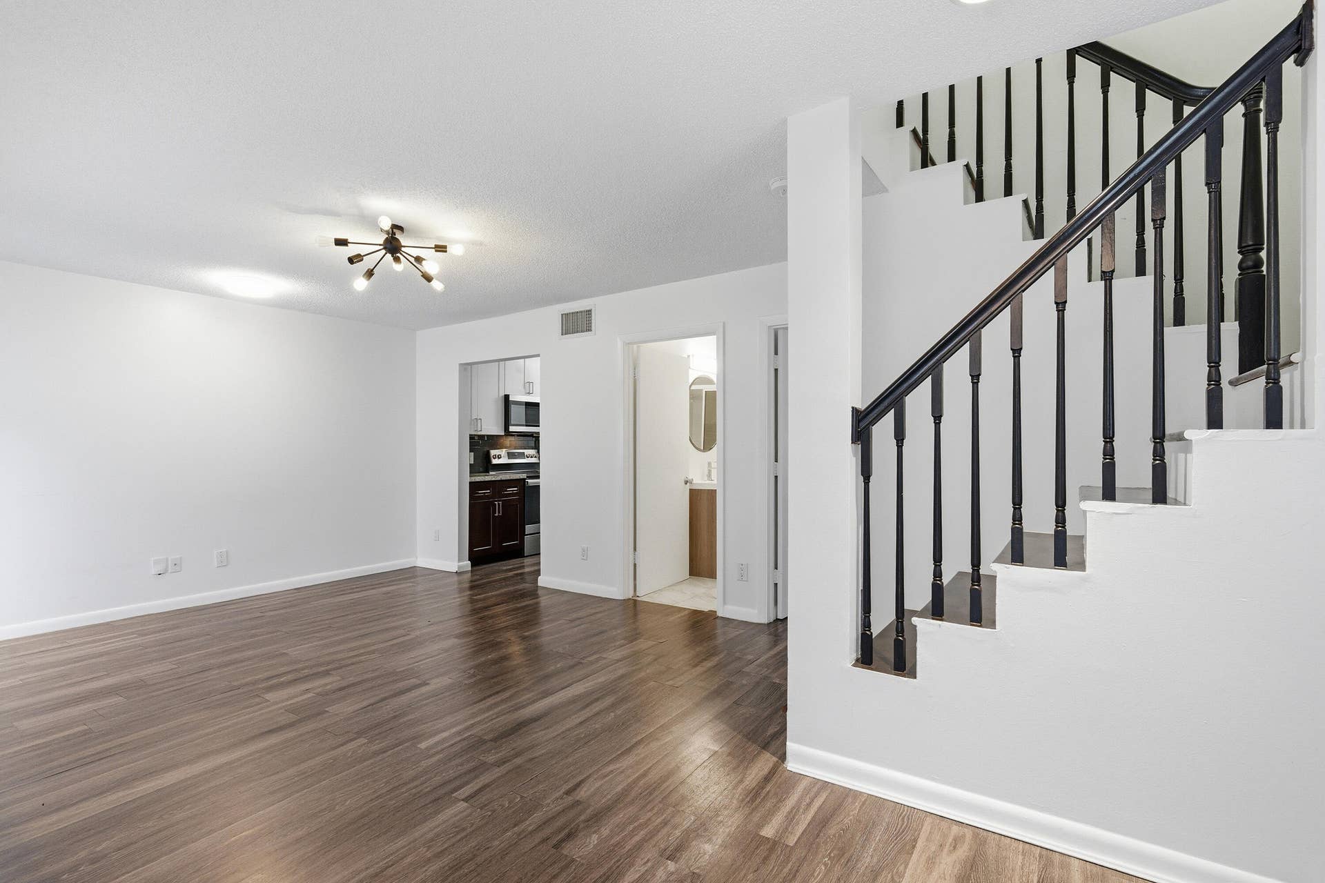 110 NE 16th Terrace, #1-3, Fort Lauderdale, FL 33301 Stairs up to 2nd level which has two ensuite bedrooms.