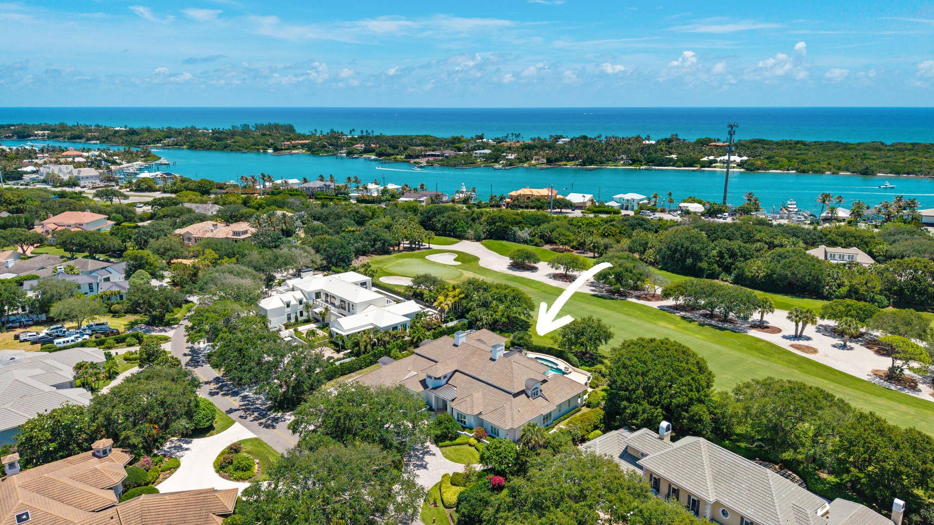 17965 SE VILLAGE Circle, Tequesta, FL 33469 Aerial