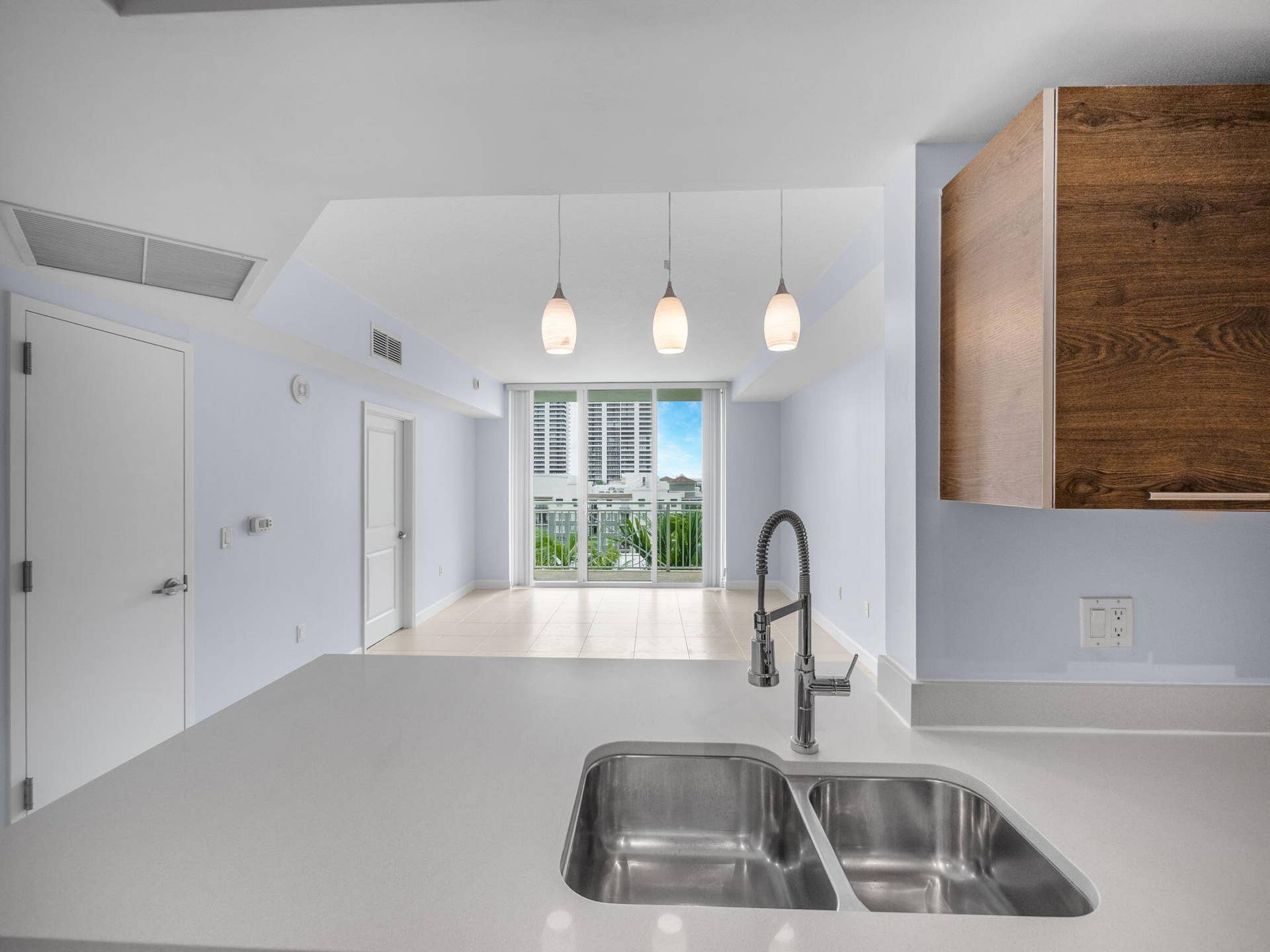 480 HIBISCUS Street, #918, West Palm Beach, West Palm Beach, FL 33401 Kitchen View Out