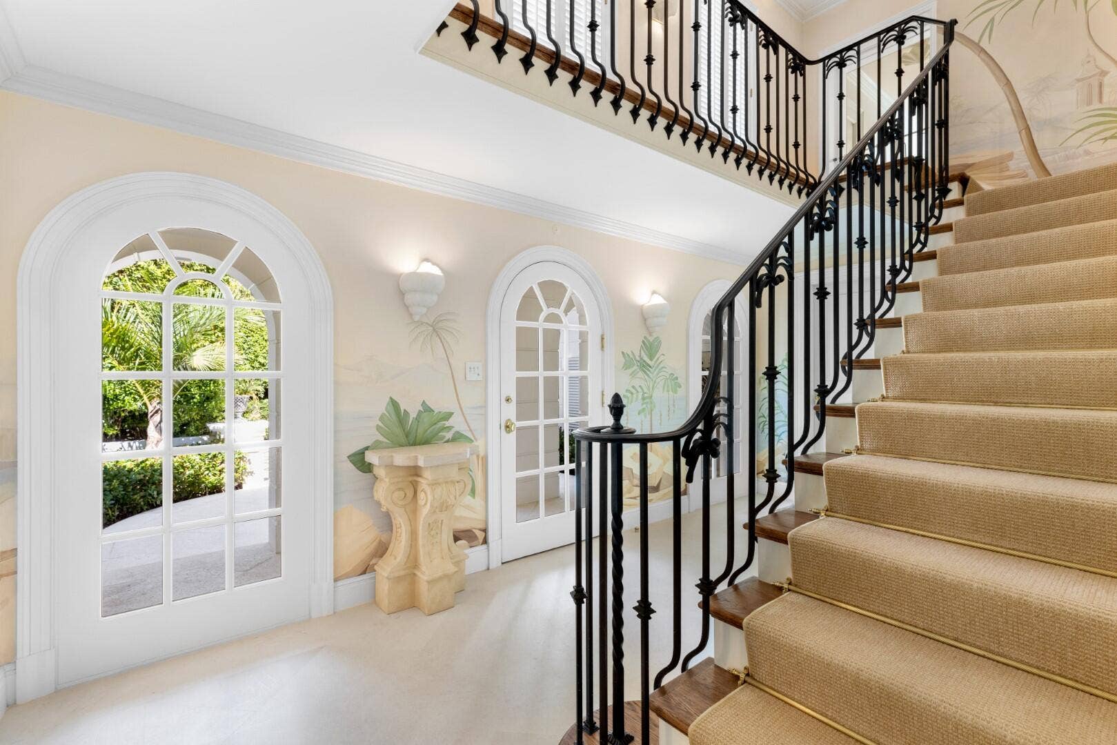 320 El Vedado Road, Palm Beach, FL 33480 Stair Hall