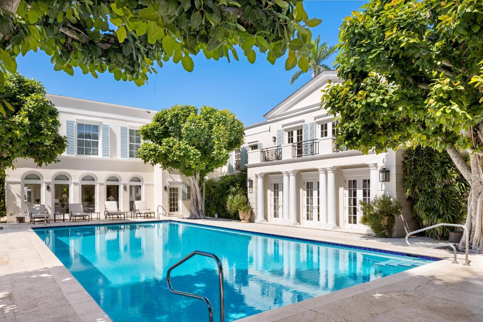 320 El Vedado Road, Palm Beach, FL 33480 Oversized Swimming Pool