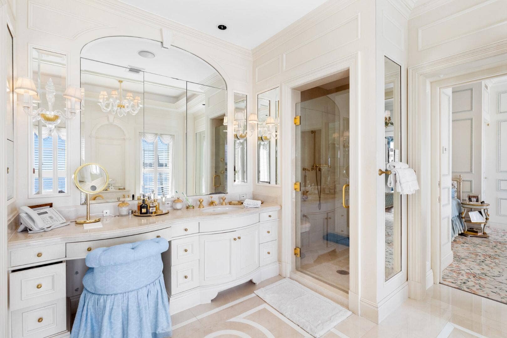 320 El Vedado Road, Palm Beach, FL 33480 Primary Bath 1