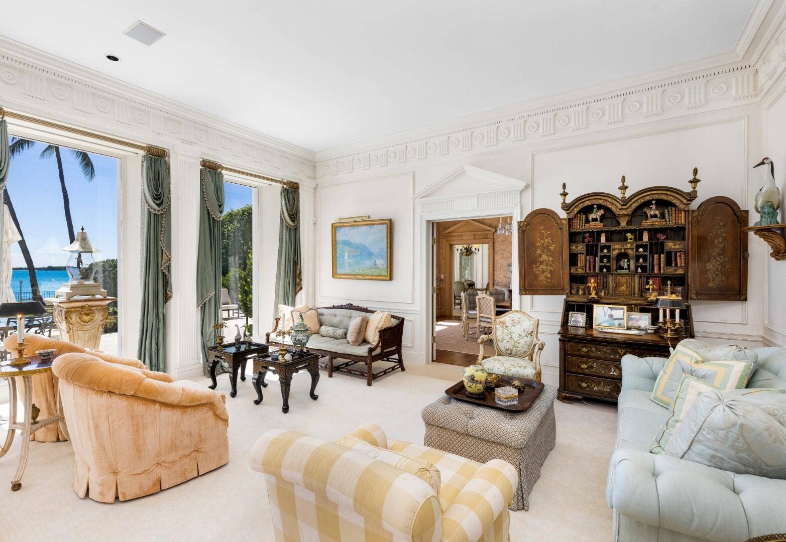 320 El Vedado Road, Palm Beach, FL 33480 Formal Living Room