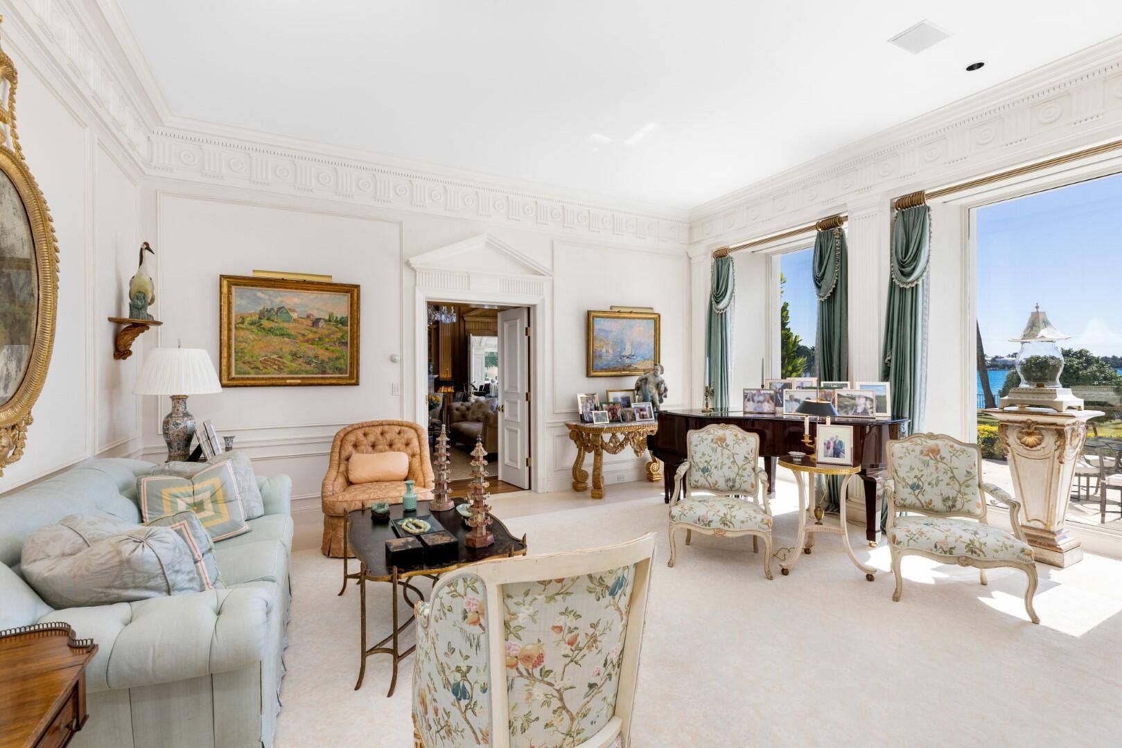 320 El Vedado Road, Palm Beach, FL 33480 Formal Living Room
