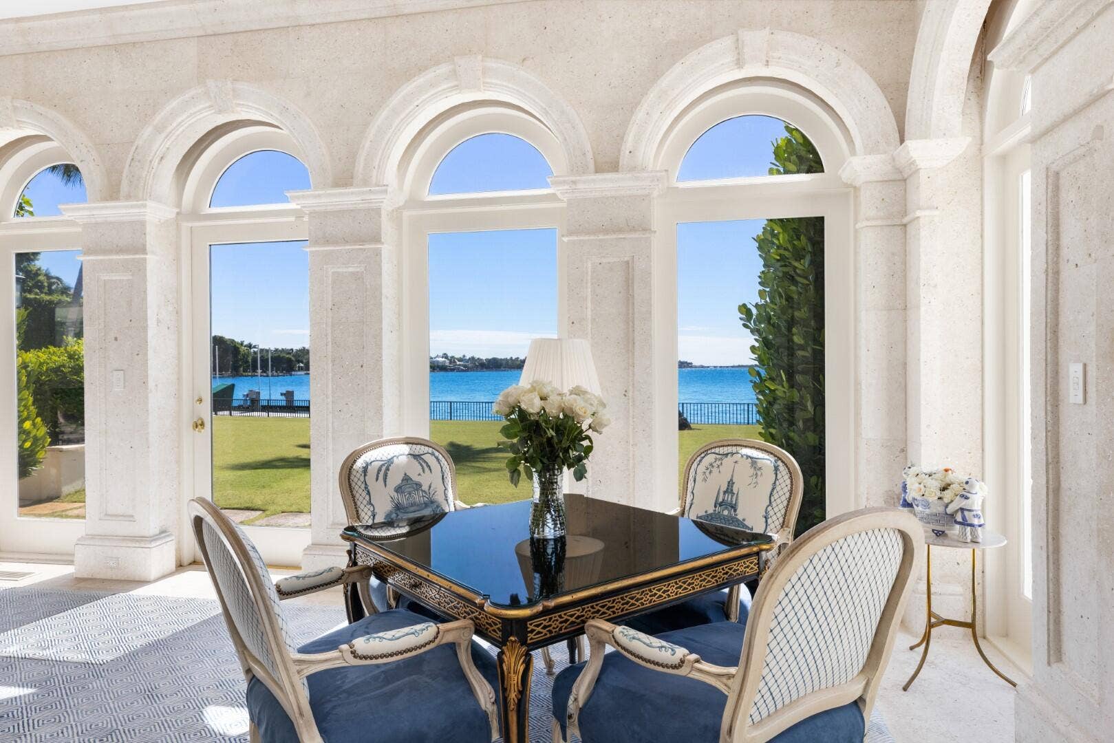 320 El Vedado Road, Palm Beach, FL 33480 Interior Loggia