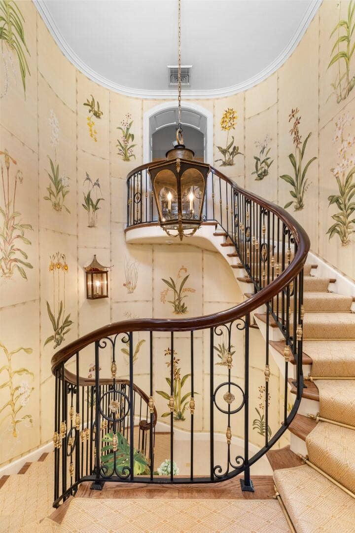 320 El Vedado Road, Palm Beach, FL 33480 Stair Hall