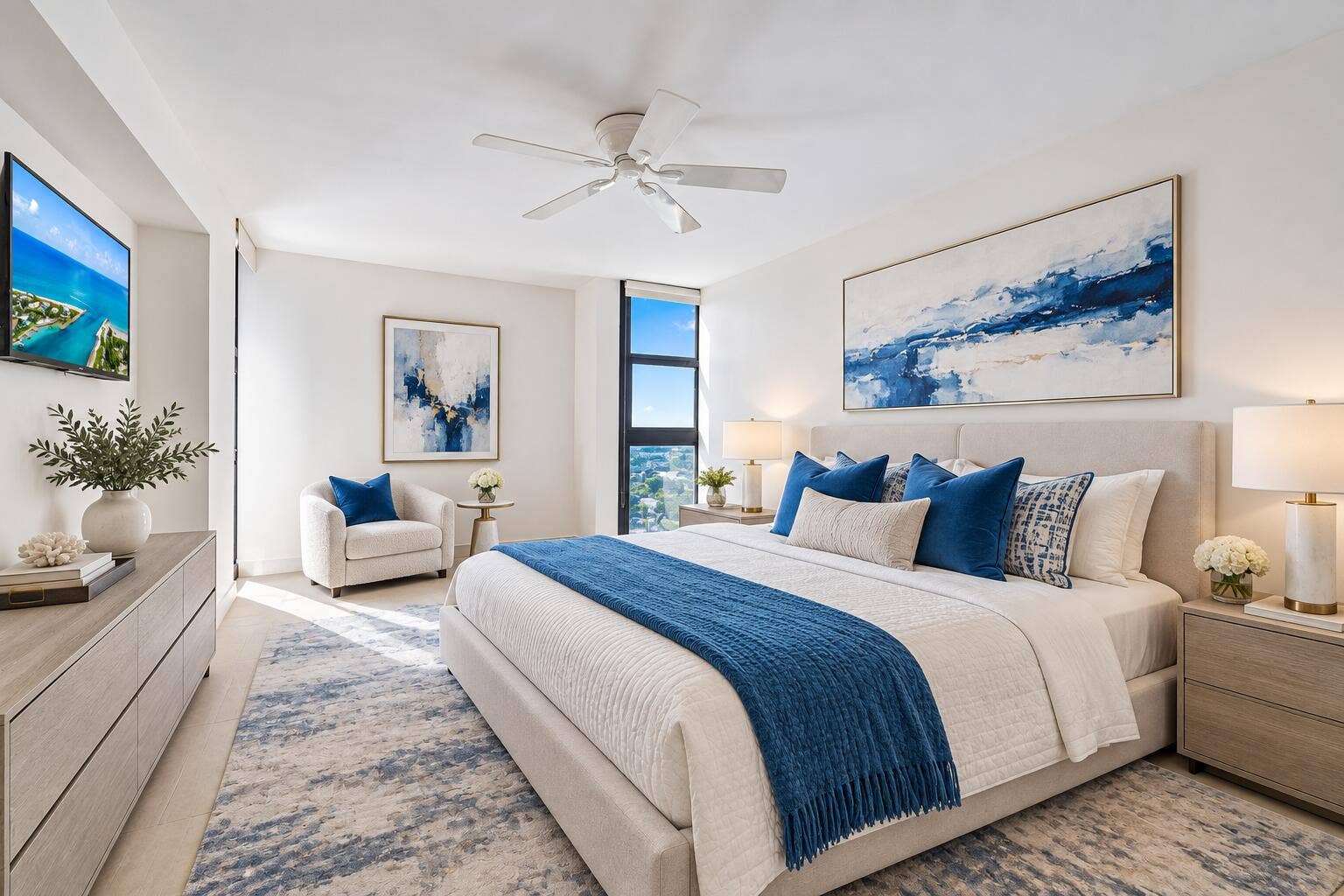 5510 N OCEAN Drive, #11B, Singer Island, FL 33404 Guest Suite - Virtually Staged