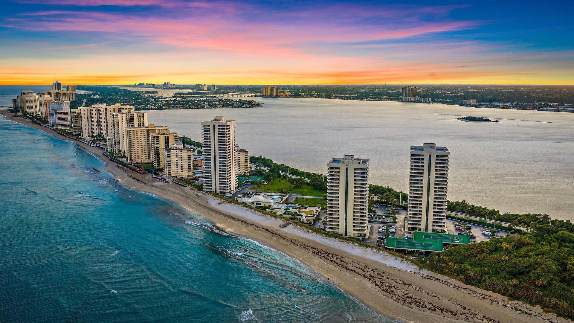 5510 N OCEAN Drive, #11B, Singer Island, FL 33404 Aerial View