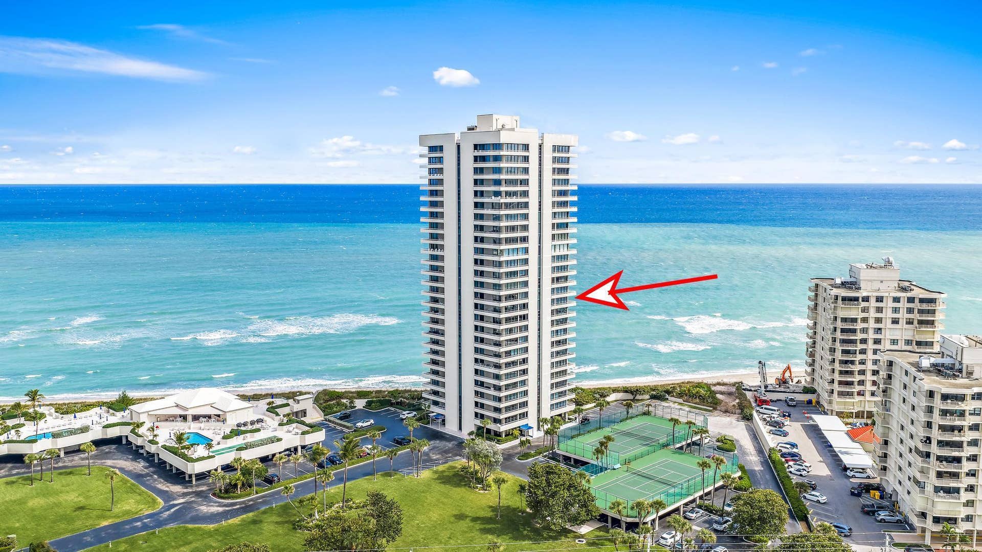 5510 N OCEAN Drive, #11B, Singer Island, FL 33404 Aerial View