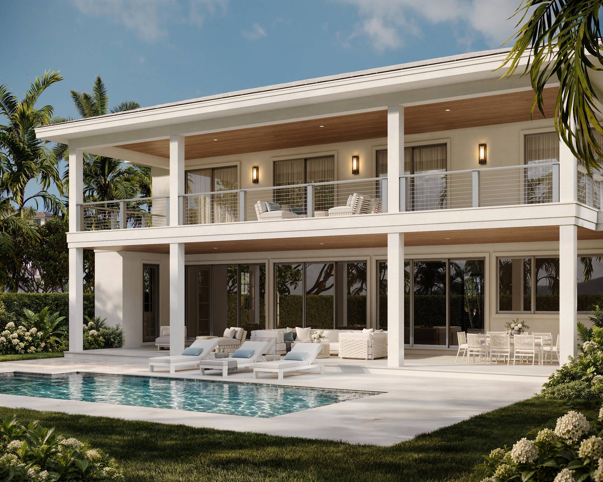241 Seville Road, West Palm Beach, FL 33405 REAR ELEVATION