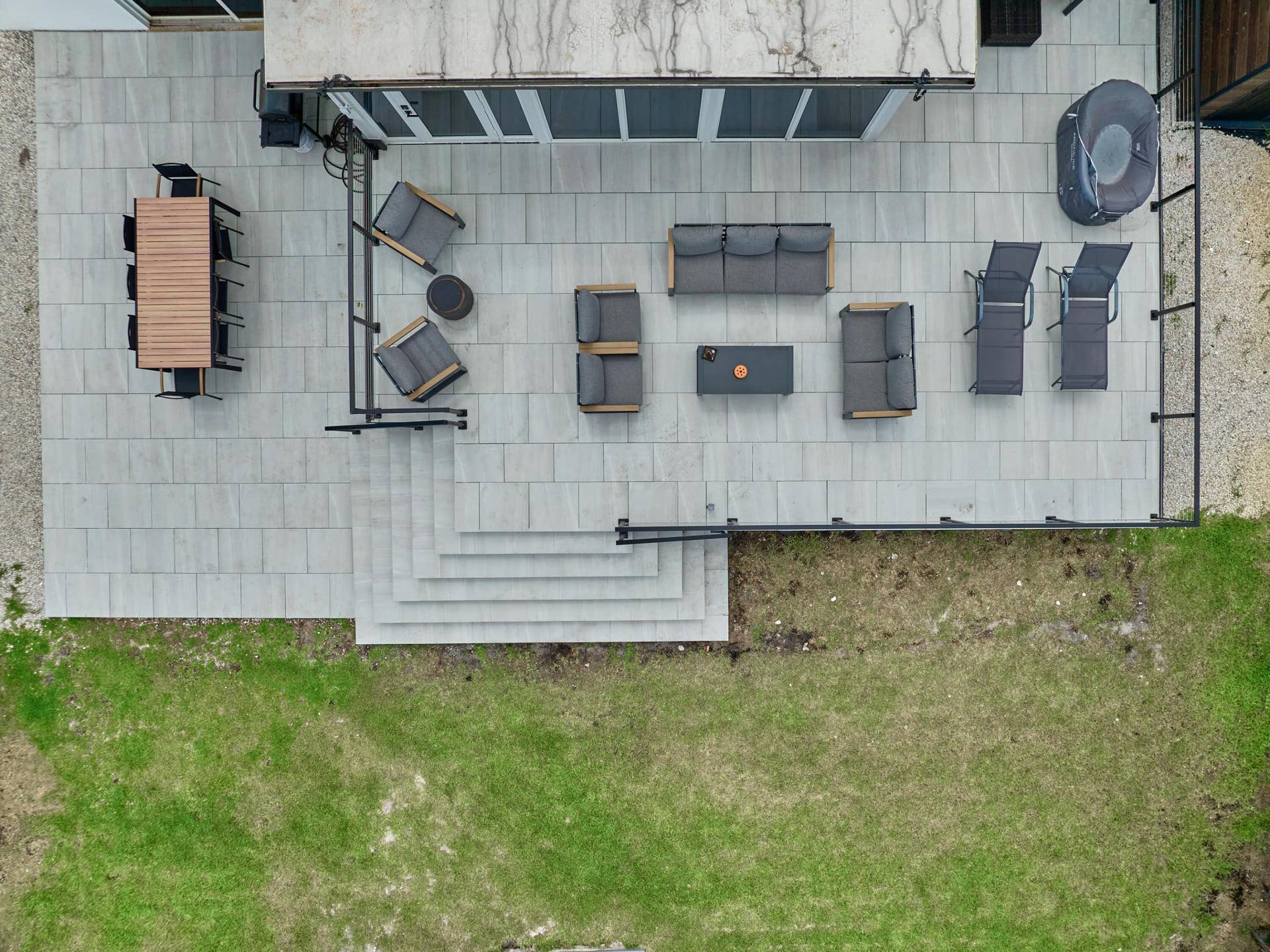 (50) Back Patio Aerial
