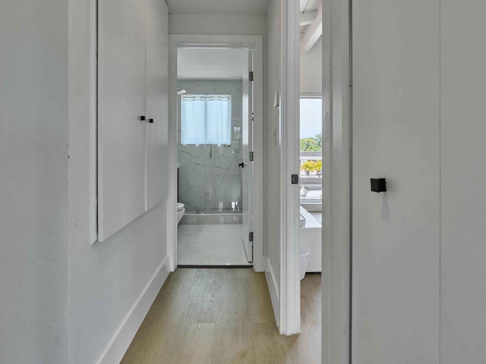 (93) Hallway to Guest Bathroom